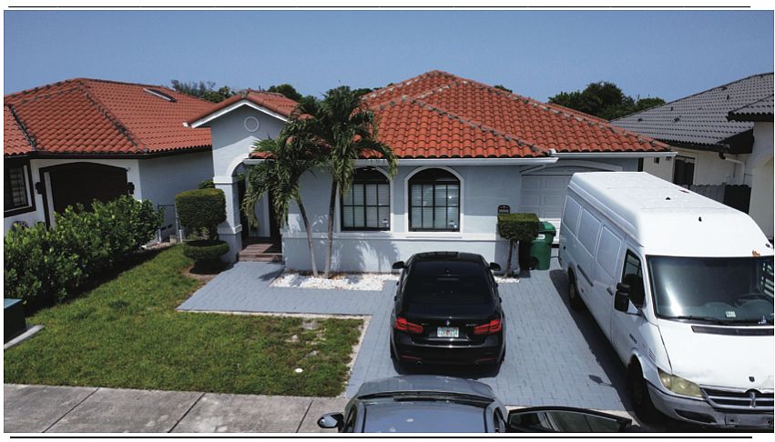 Front of the house