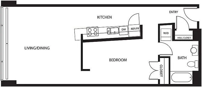 Floor plan 1D Renovation 2