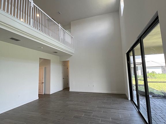 High Ceiling Living Room