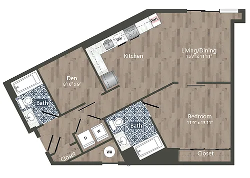 Floor plan A25D