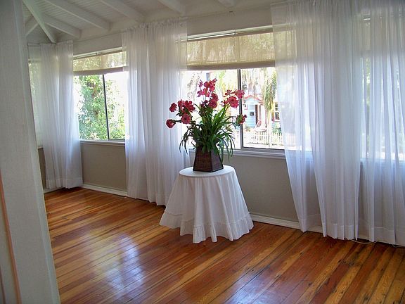Upstairs sunroom gives the wow factor