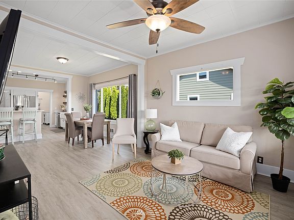 Open concept living space