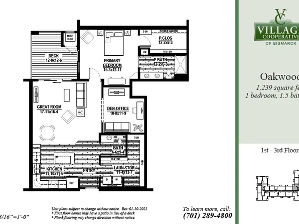 Oakwood Plan, Village Cooperative of Bismarck (Active Adults 62+)