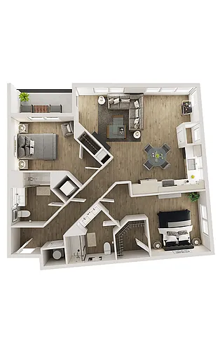 Floor plan B7