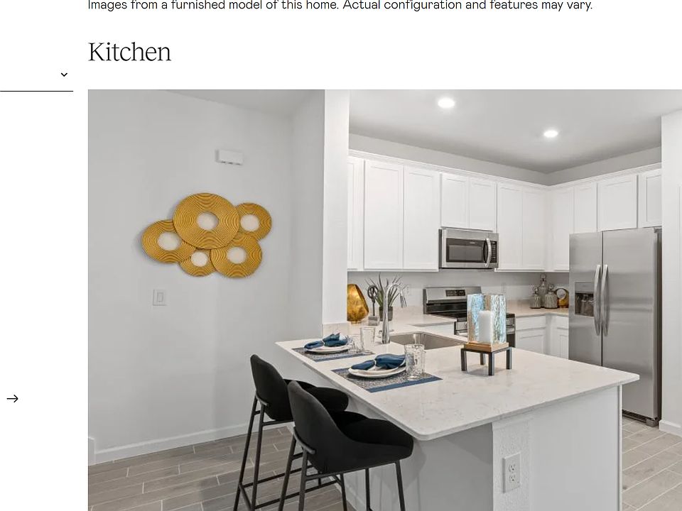 Furniture and Accessories are not included