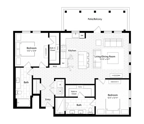Floor plan B4