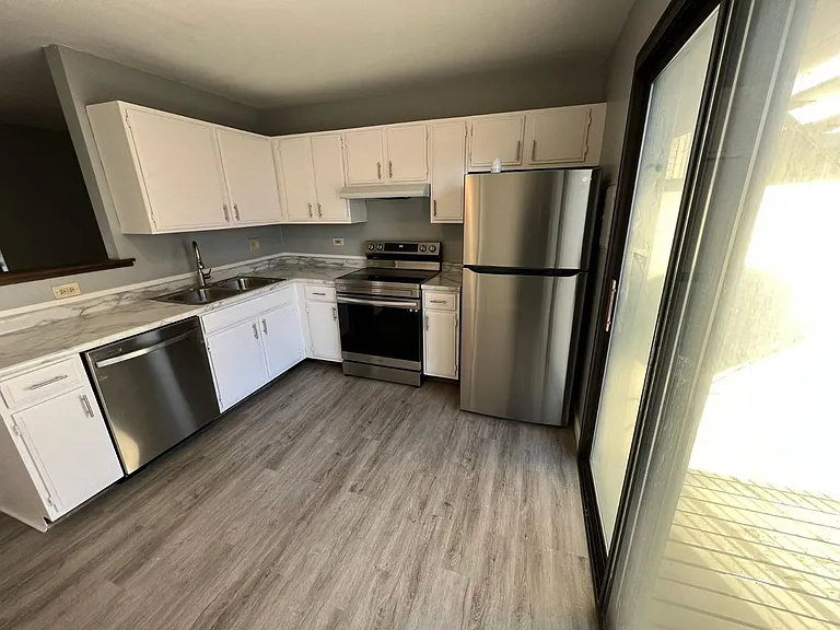 Kitchen with new appliances