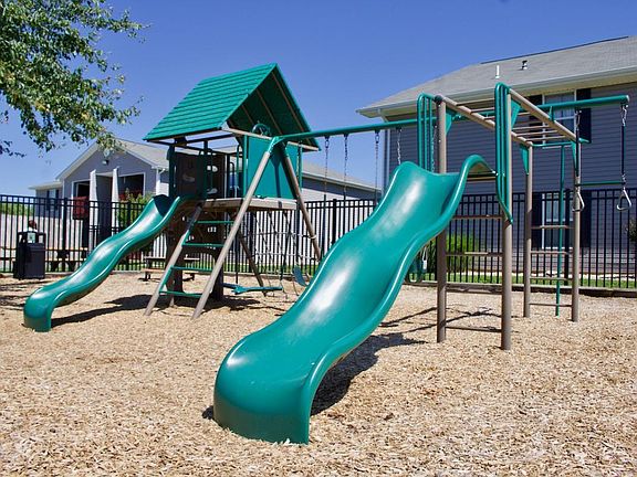 Fenced In Playground