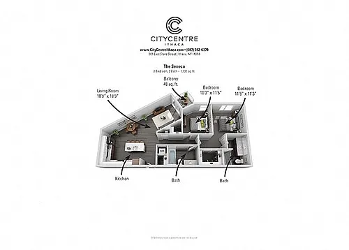 Floor plan Seneca