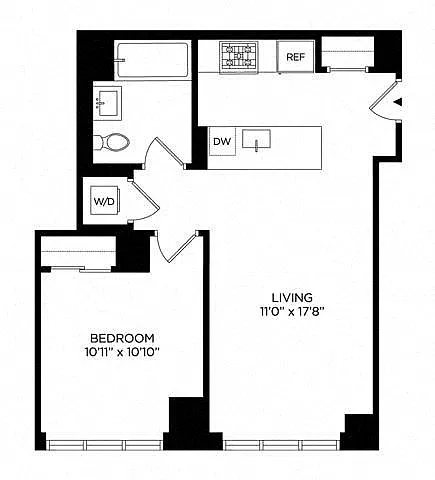 Floor plan 1W East