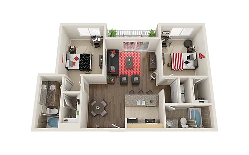 Floor plan B8