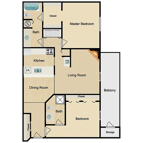 Floor plan B3 Classic
