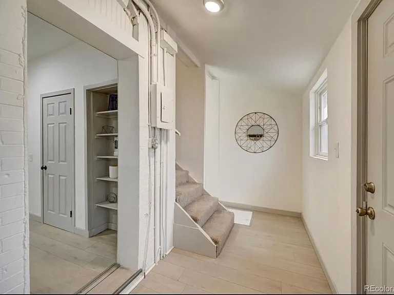 Mudroom with storage space