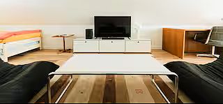 TV / Entertainment Center / Games in Loft Lounge area