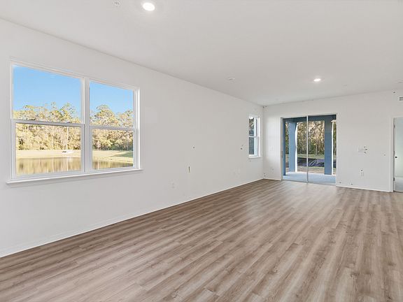 Dining and Great Room with LVP Flooring
