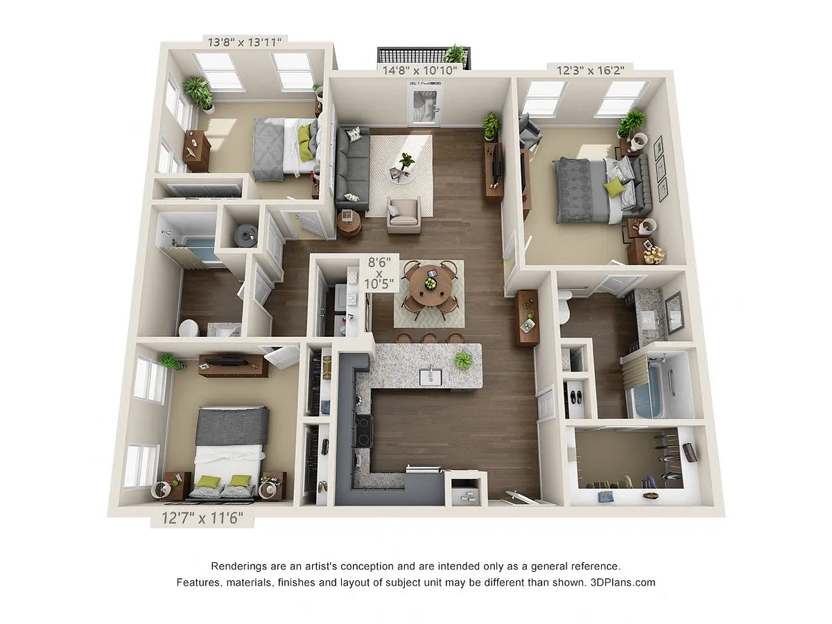 Floor plan Vanworth