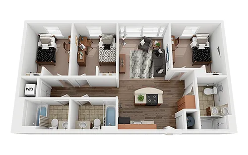Floor plan The Ashe Platinum