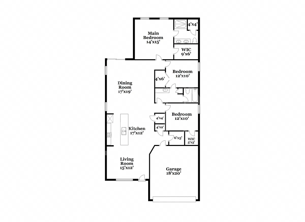 Floor plan Brunswick