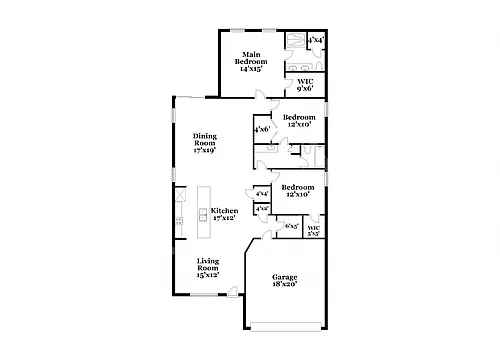 Floor plan Brunswick