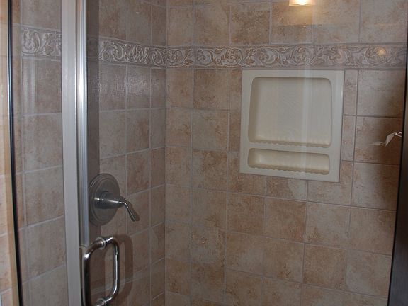 Tiled Shower in Master bedroom
