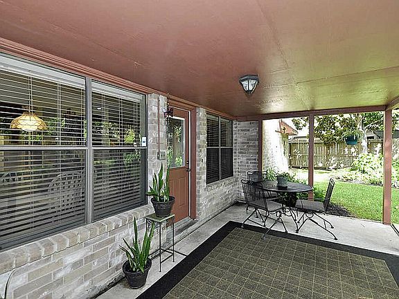 Another view of the patio