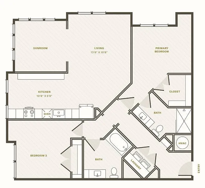 Floor plan The Garden