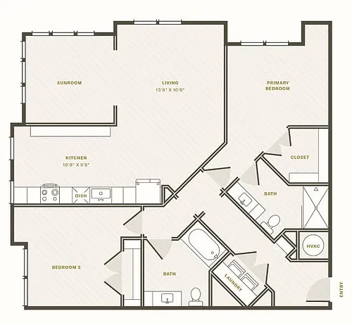 Floor plan The Garden