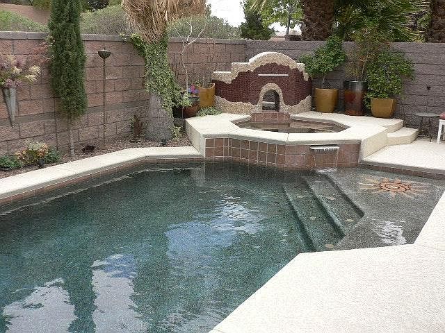 Pool and Jacuzzi