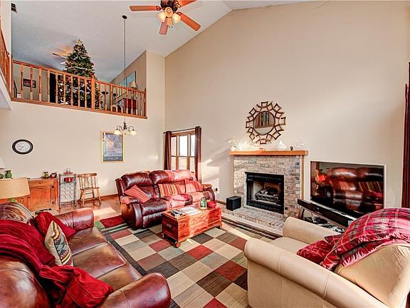 Enjoy cozy nights around warm fireplace!