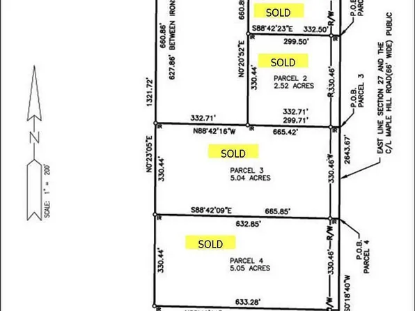 PARCEL 5 Almy Rd, Howard City, MI 49329