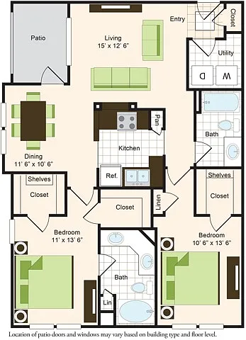 Floor plan D