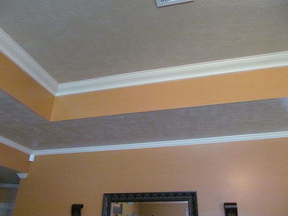 Crown Molding in Living Room
