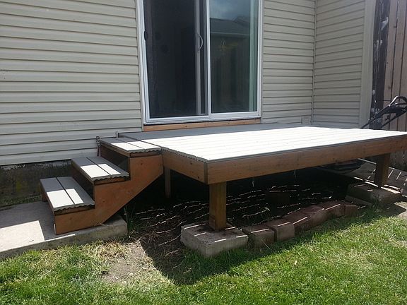 New deck