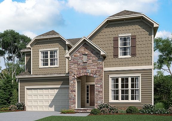 Weston Exterior C will include side entry garage