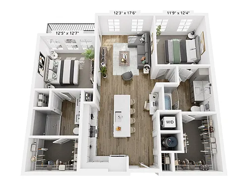 Floor plan B3