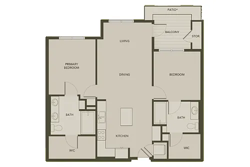 Floor plan B3B