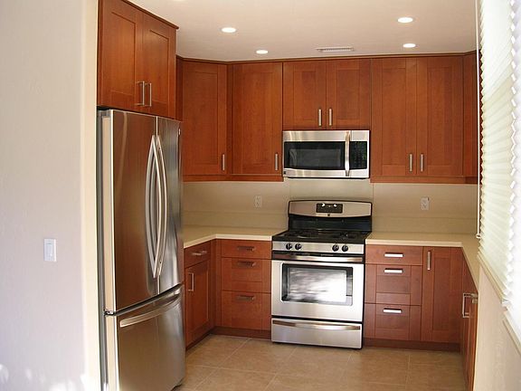 Kitchen with new appliances