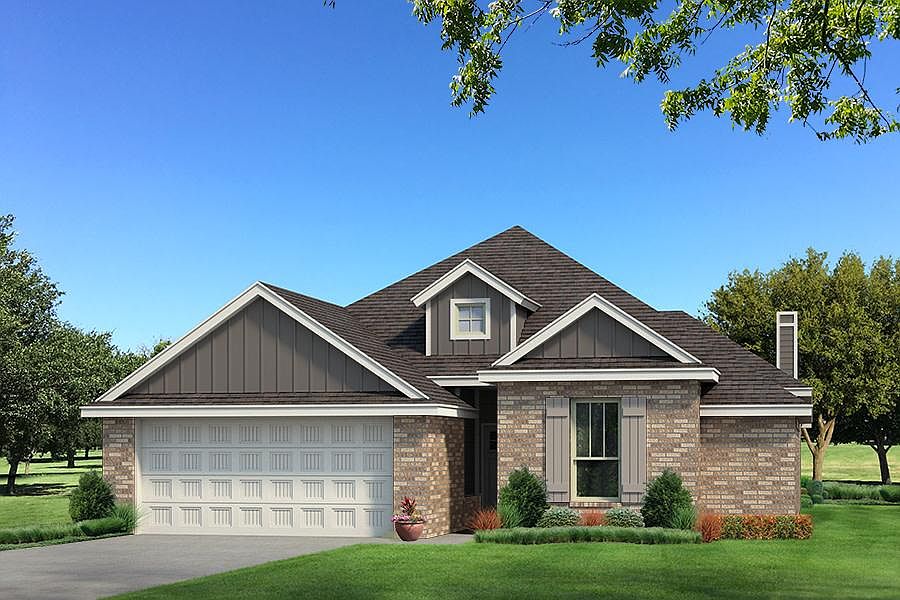 Homes by Taber A Brick Elevation - Shades of Grey