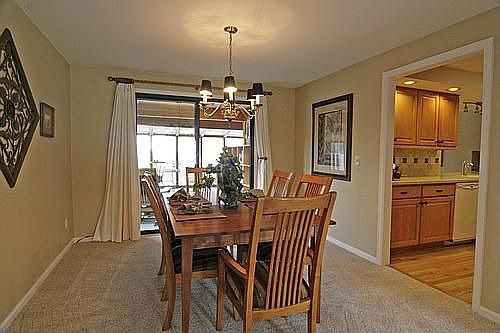 Formal Dining with New Paint & Carpet