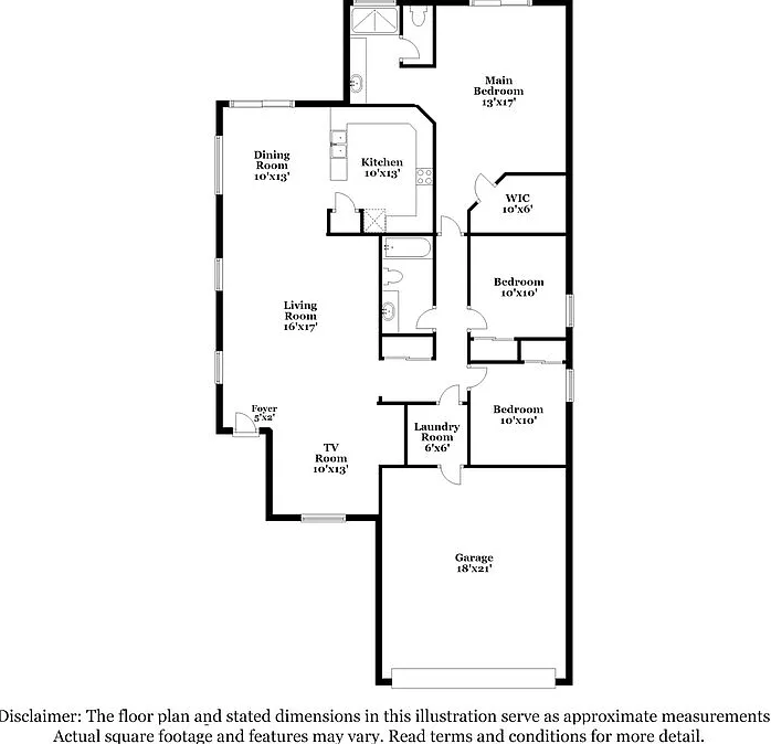 3 bed, 2.0 bath, 1539 sqft, $2,060 — Photo 2