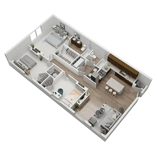 Floor plan The Cedar