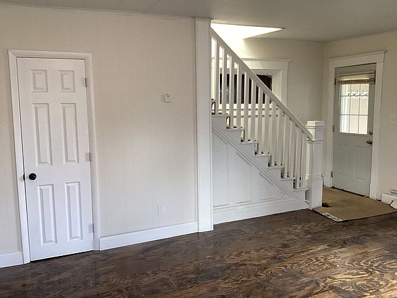 Coat closet in living room