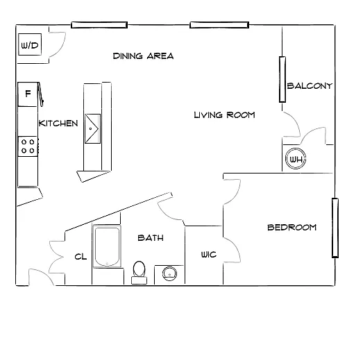 Floor plan Design 1G