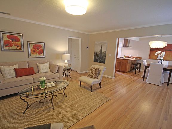 Living Room opens to Kitchen