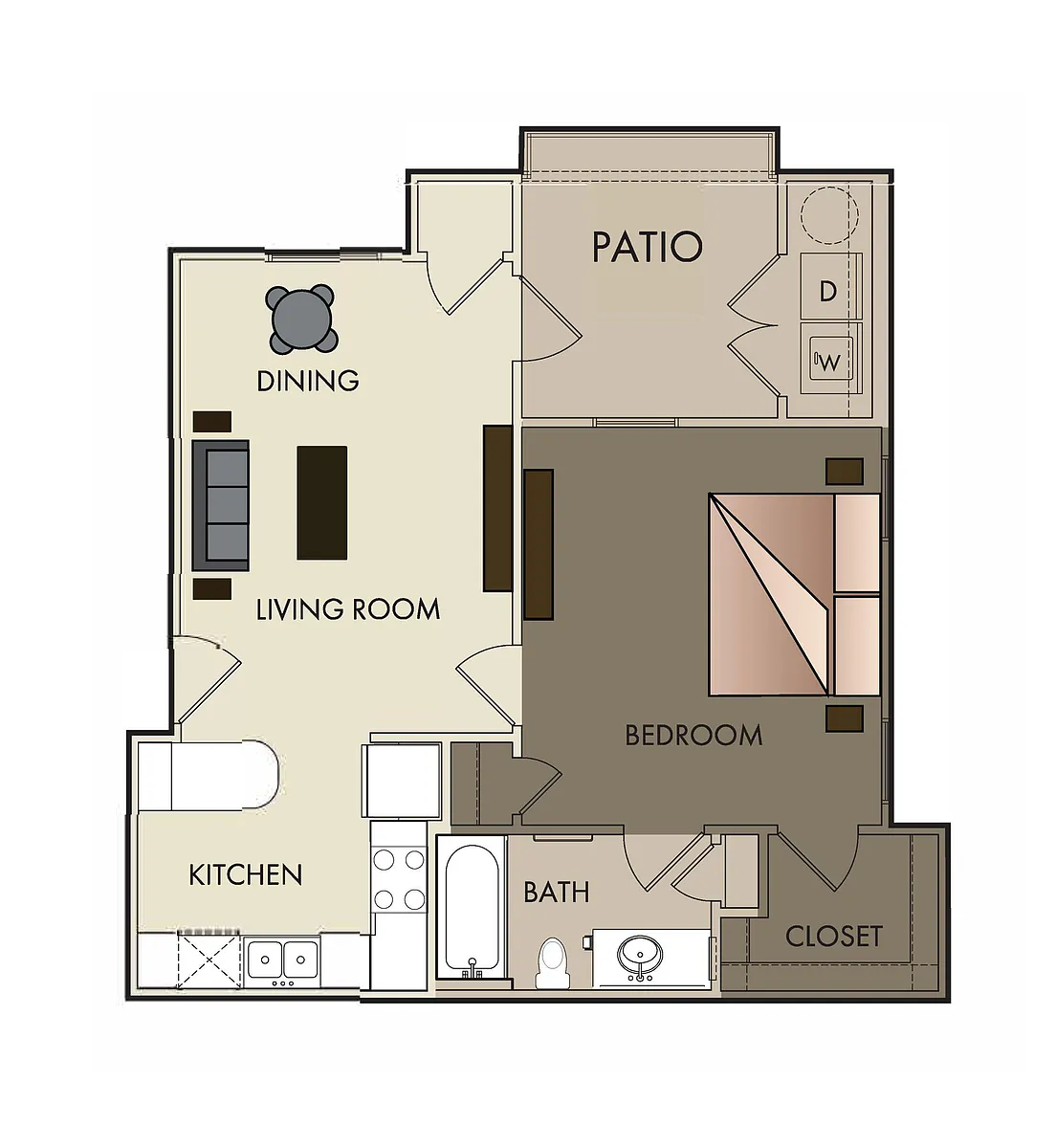 Floor plan A1E