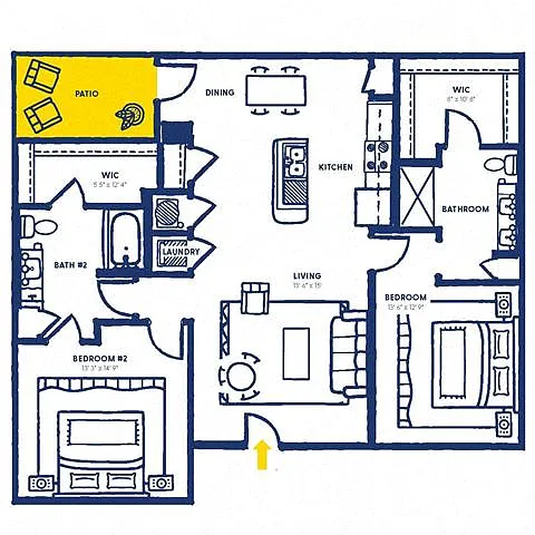 Floor plan 2H