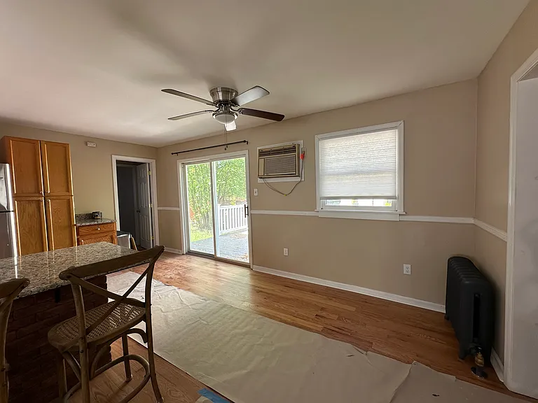 kitchen and deck