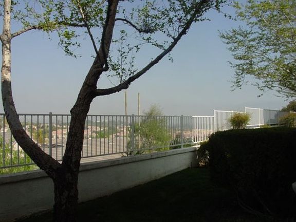 View from back patio