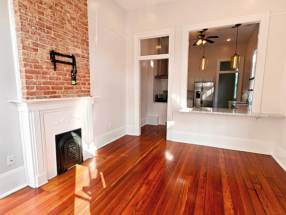 Living room when entering front door