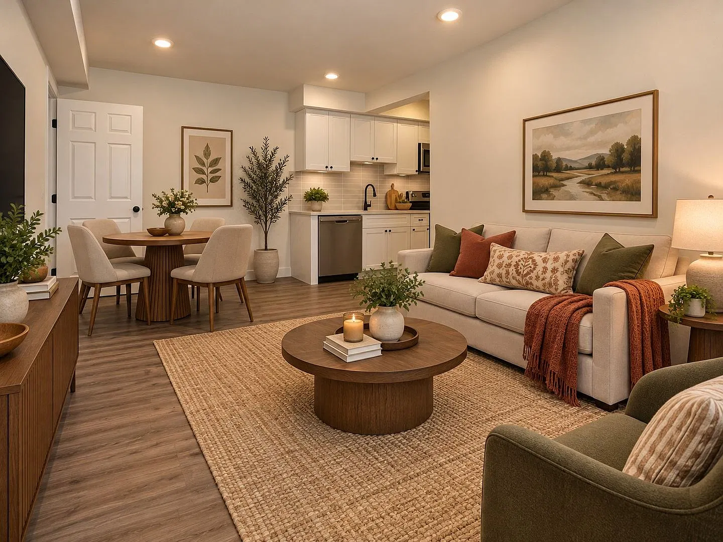 Beautiful renovated 3-bedroom, 2-bath apartment — Photo 2